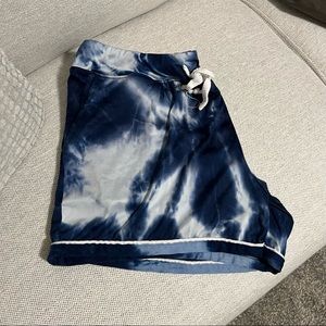 Hello Mello | Navy Tie Dye Sleep Shorts